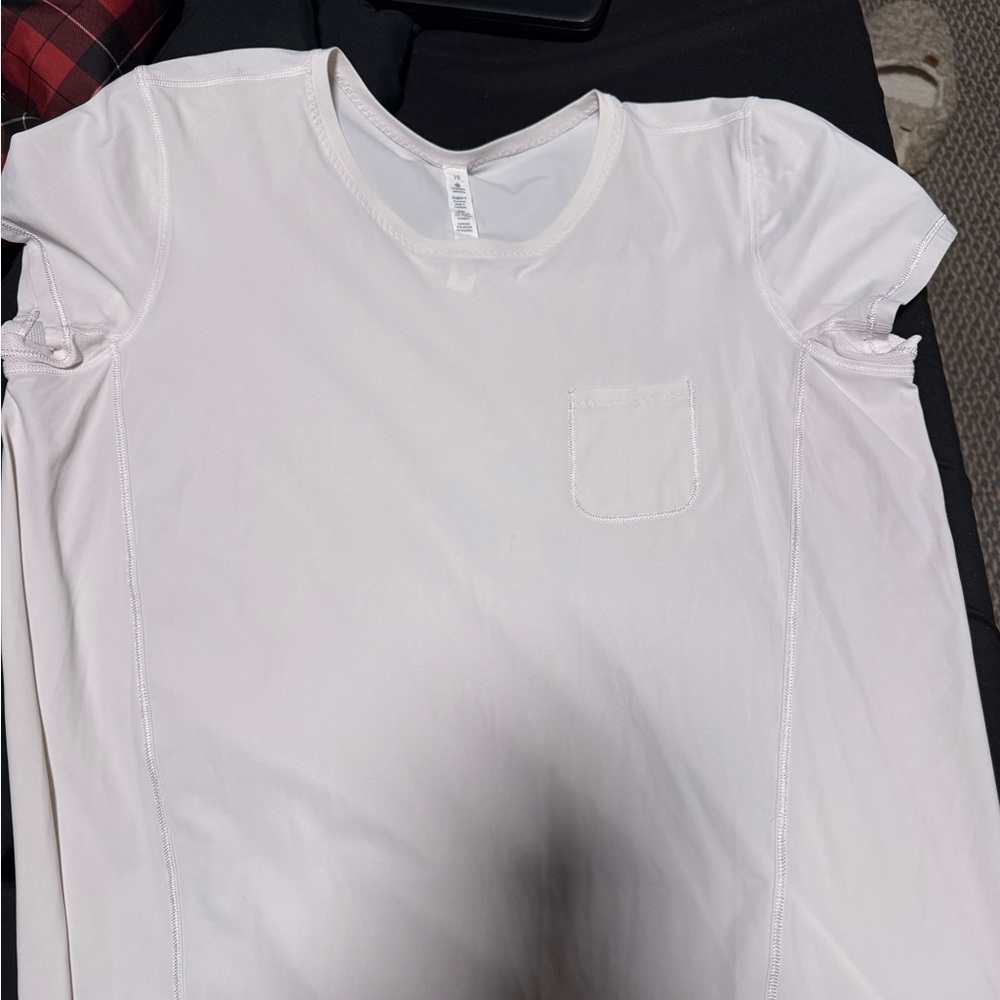 lululemon athletica White Short Sleeve Tee